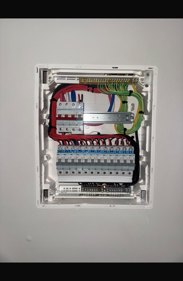 New switchboard upgrade with labelled circuits